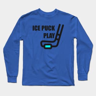 Ice Puck Play Long Sleeve T-Shirt